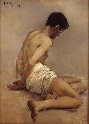 Academic study from life Joaquin Sorolla Y Bastida